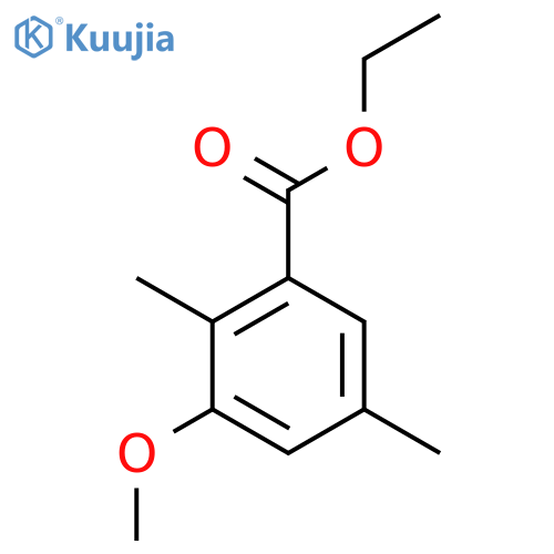 Ethyl 2,5-dimethyl-3-methoxybenzoate structure