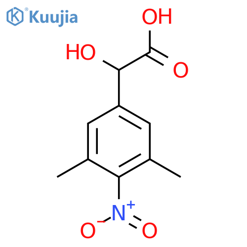 3,5-Dimethyl-4-nitromandelic acid structure