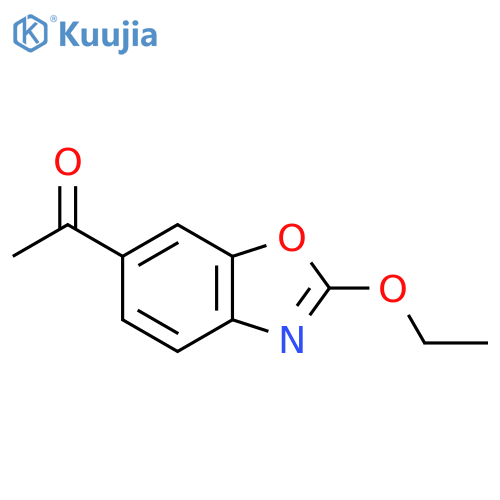 6-Acetyl-2-ethoxybenzo[d]oxazole structure