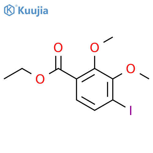 Ethyl 2,3-dimethoxy-4-iodobenzoate structure
