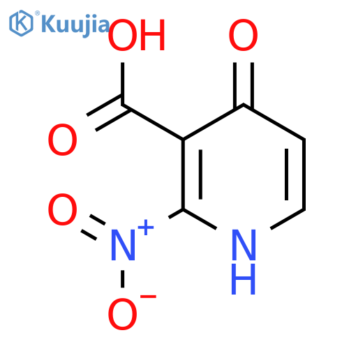 4-Hydroxy-2-nitronicotinic acid structure