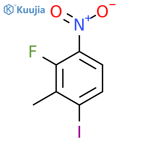 2-Fluoro-6-iodo-3-nitrotoluene structure