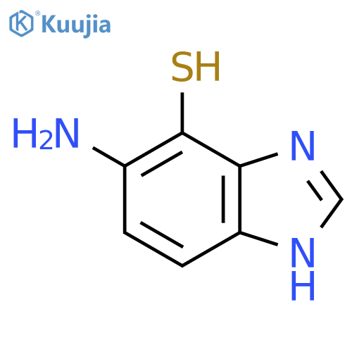 5-Amino-4-mercapto-1H-benzimidazole structure