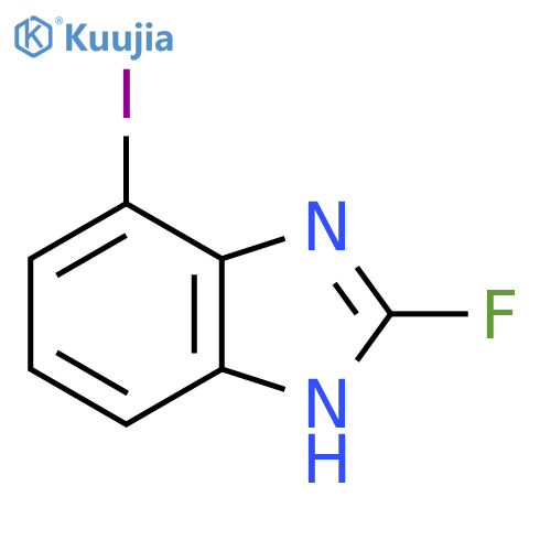 2-Fluoro-7-iodo-1H-benzimidazole structure
