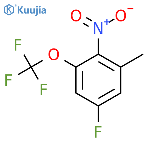 5-Fluoro-2-nitro-3-(trifluoromethoxy)toluene structure