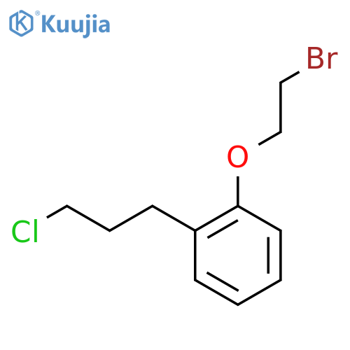 2-Bromo-6-(3-chloropropyl)ethoxybenzene structure