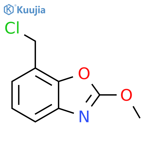 7-(Chloromethyl)-2-methoxybenzo[d]oxazole structure