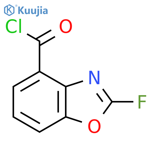 2-Fluorobenzo[d]oxazole-4-carbonyl chloride structure