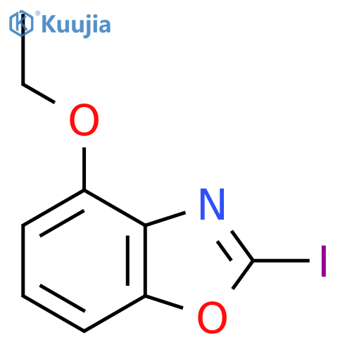 4-Ethoxy-2-iodobenzo[d]oxazole structure