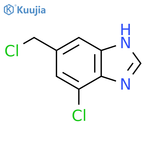 7-Chloro-5-chloromethyl-1H-benzimidazole structure