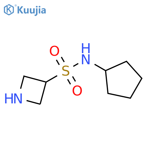 N-cyclopentylazetidine-3-sulfonamide structure