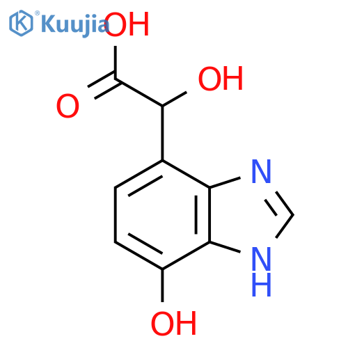 2-(4-Hydroxy-1H-benzo[d]imidazol-7-yl)-2-hydroxyacetic acid structure