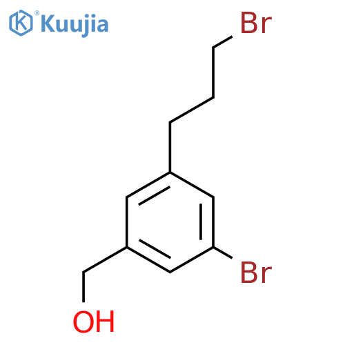 3-Bromo-5-(3-bromopropyl)benzyl alcohol structure