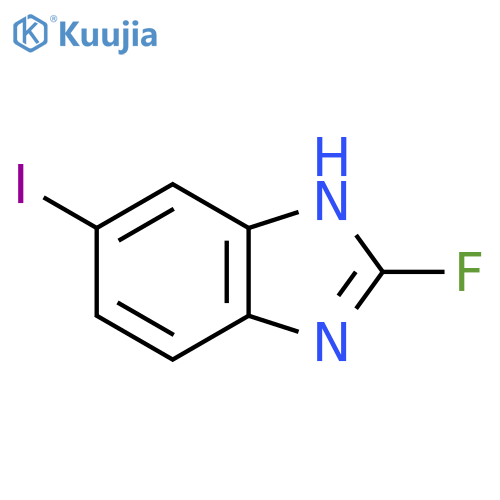 2-Fluoro-6-iodo-1H-benzimidazole structure