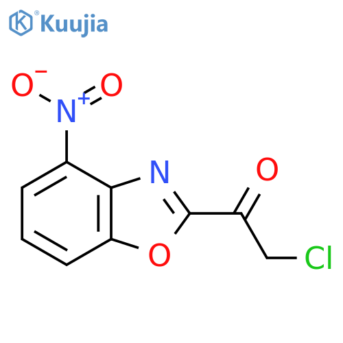 2-(2-Chloroacetyl)-4-nitrobenzo[d]oxazole structure