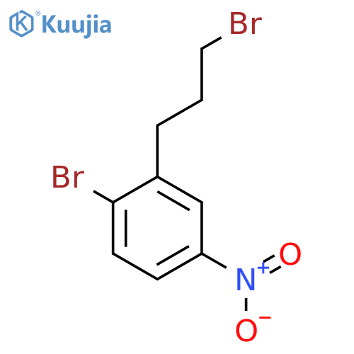 4-Bromo-3-(3-bromopropyl)nitrobenzene structure