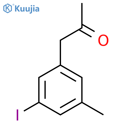 1-(3-Iodo-5-methylphenyl)propan-2-one structure