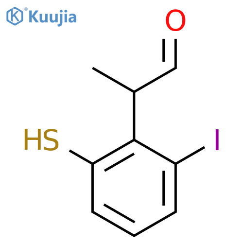 2-Iodo-6-mercaptophenylpropanal structure