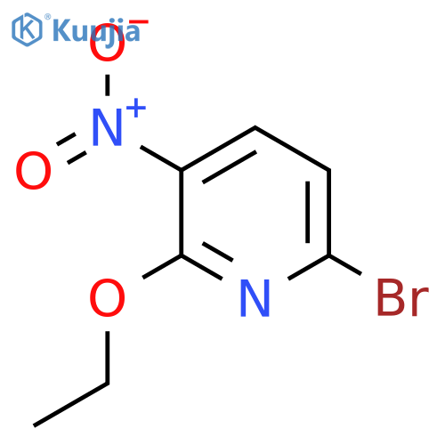 6-Bromo-2-ethoxy-3-nitropyridine structure