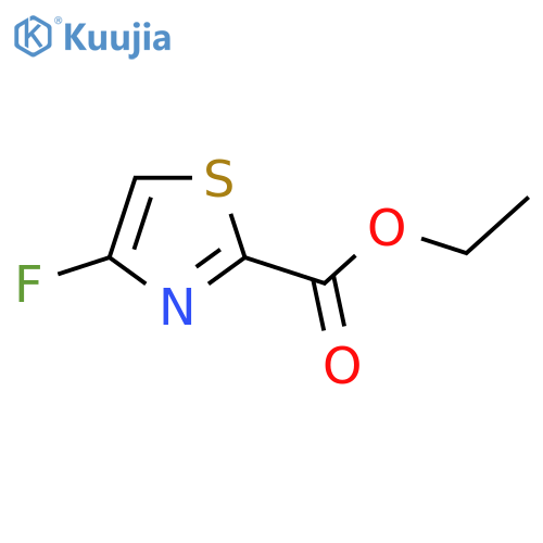 Ethyl 4-fluorothiazole-2-carboxylate structure