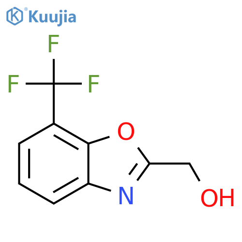7-(Trifluoromethyl)benzo[d]oxazole-2-methanol structure