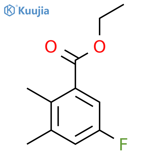 Ethyl 2,3-dimethyl-5-fluorobenzoate structure