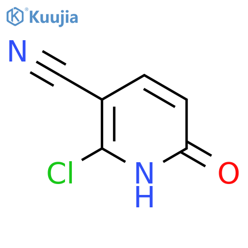 2-Chloro-6-hydroxynicotinonitrile structure
