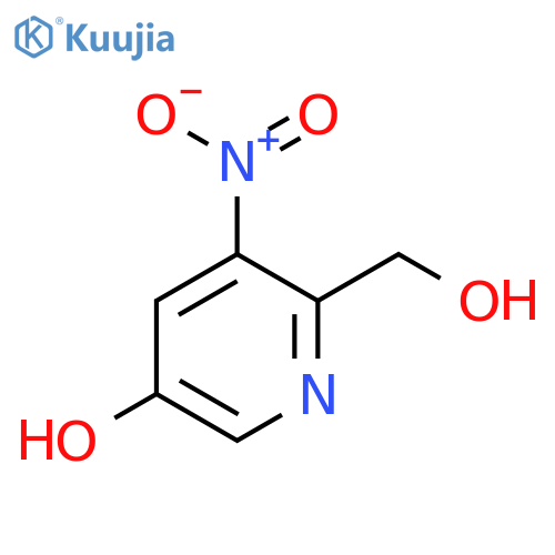 5-Hydroxy-3-nitropyridine-2-methanol structure