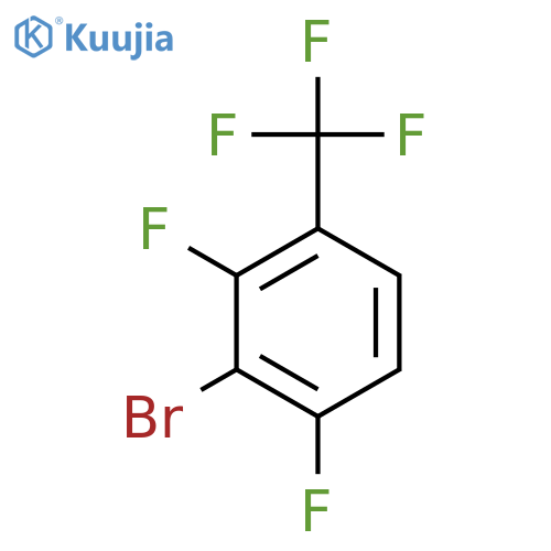 3-Bromo-2,4-difluorobenzotrifluoride structure
