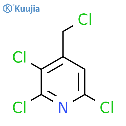 4-Chloromethyl-2,3,6-trichloropyridine structure