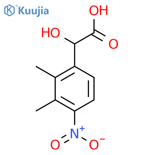 2,3-Dimethyl-4-nitromandelic acid structure