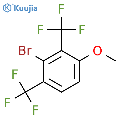 2,4-Bis(trifluoromethyl)-3-bromoanisole structure