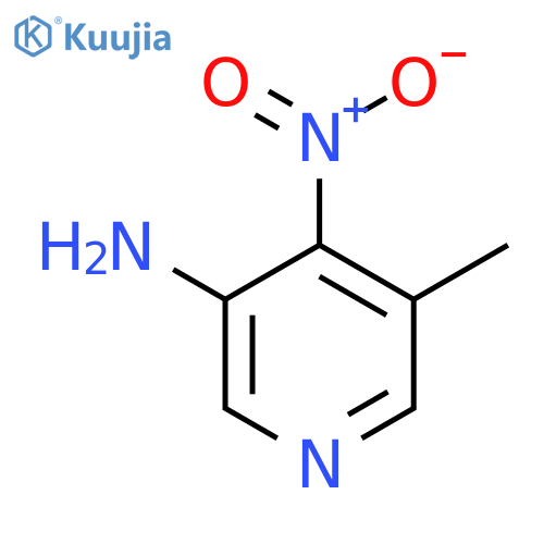 3-Amino-5-methyl-4-nitropyridine structure