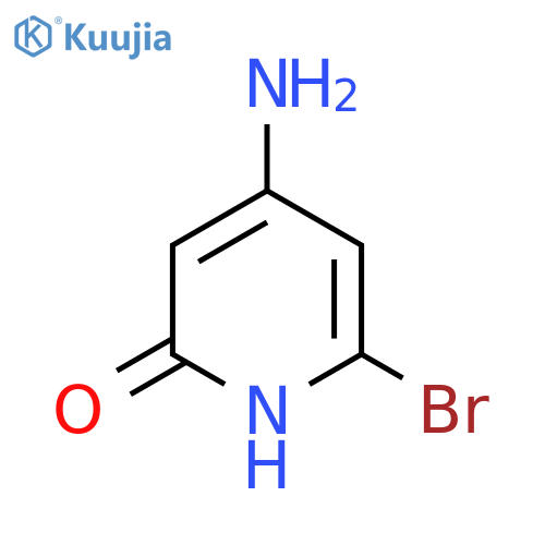 4-Amino-6-bromopyridin-2-ol structure