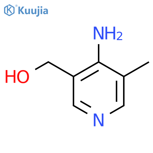 4-Amino-3-methylpyridine-5-methanol structure