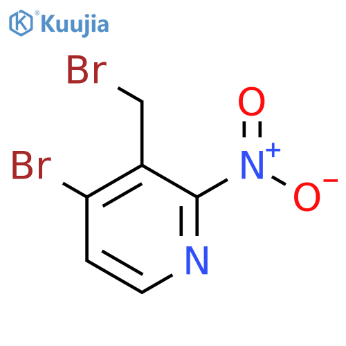 4-Bromo-3-bromomethyl-2-nitropyridine structure