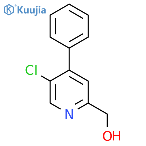 5-Chloro-4-phenylpyridine-2-methanol structure