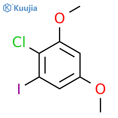1-Chloro-2,4-dimethoxy-6-iodobenzene structure
