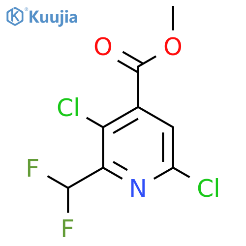 Methyl 3,6-dichloro-2-(difluoromethyl)pyridine-4-carboxylate structure