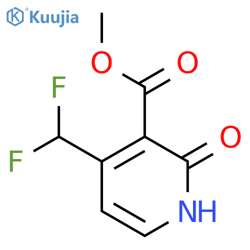 Methyl 4-(difluoromethyl)-2-hydroxypyridine-3-carboxylate structure