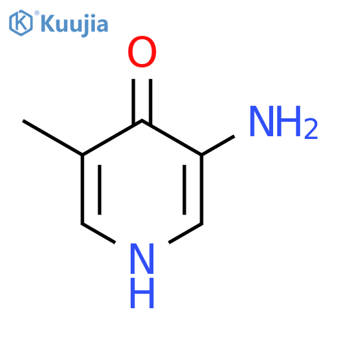 3-Amino-4-hydroxy-5-methylpyridine structure