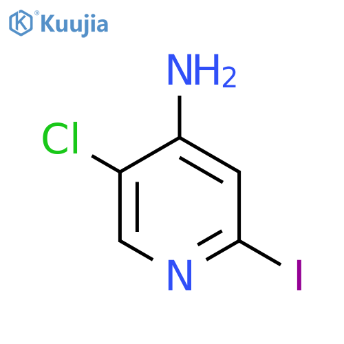 4-Amino-5-chloro-2-iodopyridine structure