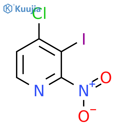 4-Chloro-3-iodo-2-nitropyridine structure