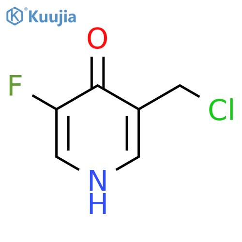 3-Chloromethyl-5-fluoro-4-hydroxypyridine structure