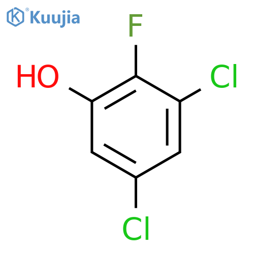 3,5-Dichloro-2-fluorophenol structure