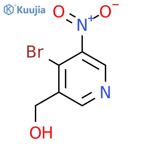 4-Bromo-5-nitropyridine-3-methanol structure