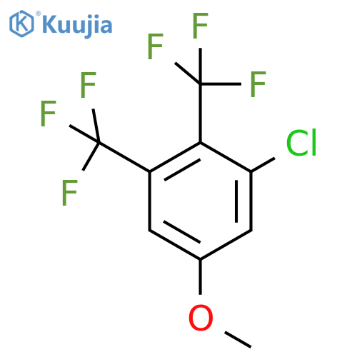 3,4-Bis(trifluoromethyl)-5-chloroanisole structure