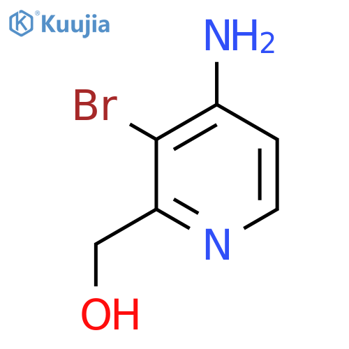 4-Amino-3-bromopyridine-2-methanol structure