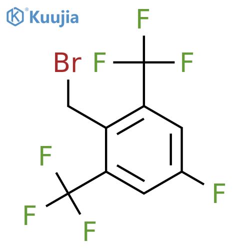 2,6-Bis(trifluoromethyl)-4-fluorobenzyl bromide structure