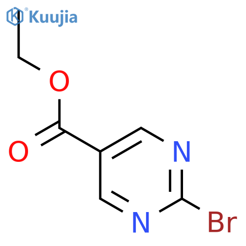 Ethyl 2-bromopyrimidine-5-carboxylate structure